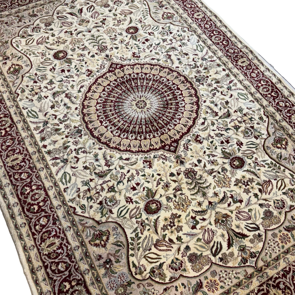 282 x 183 cm Afghan Chobi Sutri Hand-Knotted Wool Rug