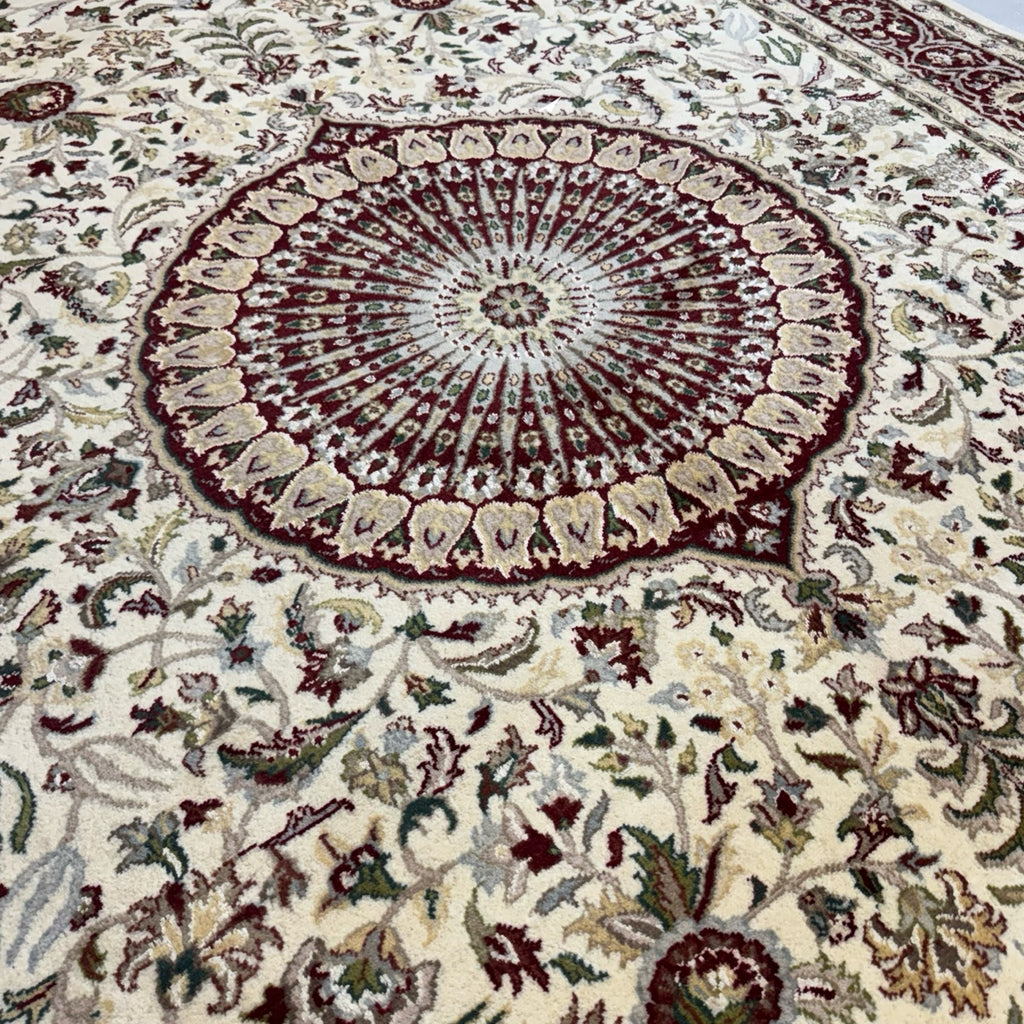 282 x 183 cm Afghan Chobi Sutri Hand-Knotted Wool Rug
