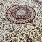 282 x 183 cm Afghan Chobi Sutri Hand-Knotted Wool Rug
